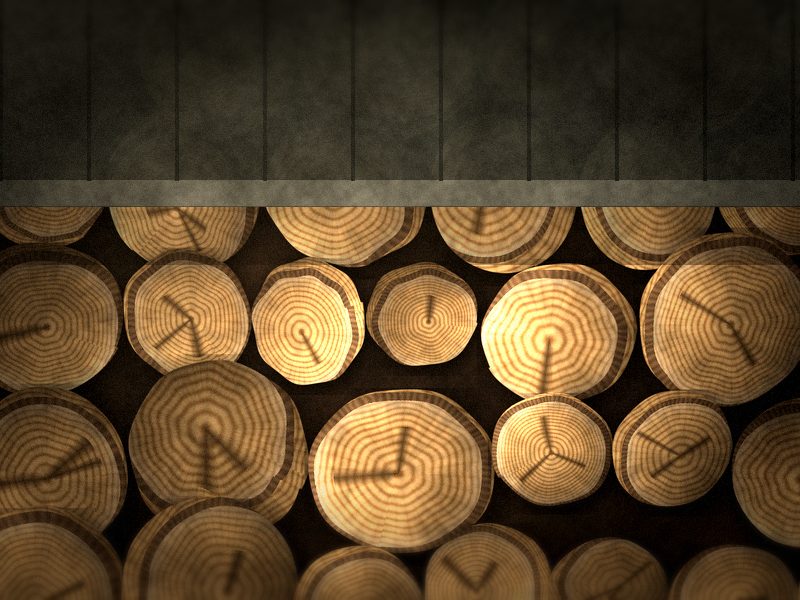 Доставка дров в Дзержинском — разгрузка на участке